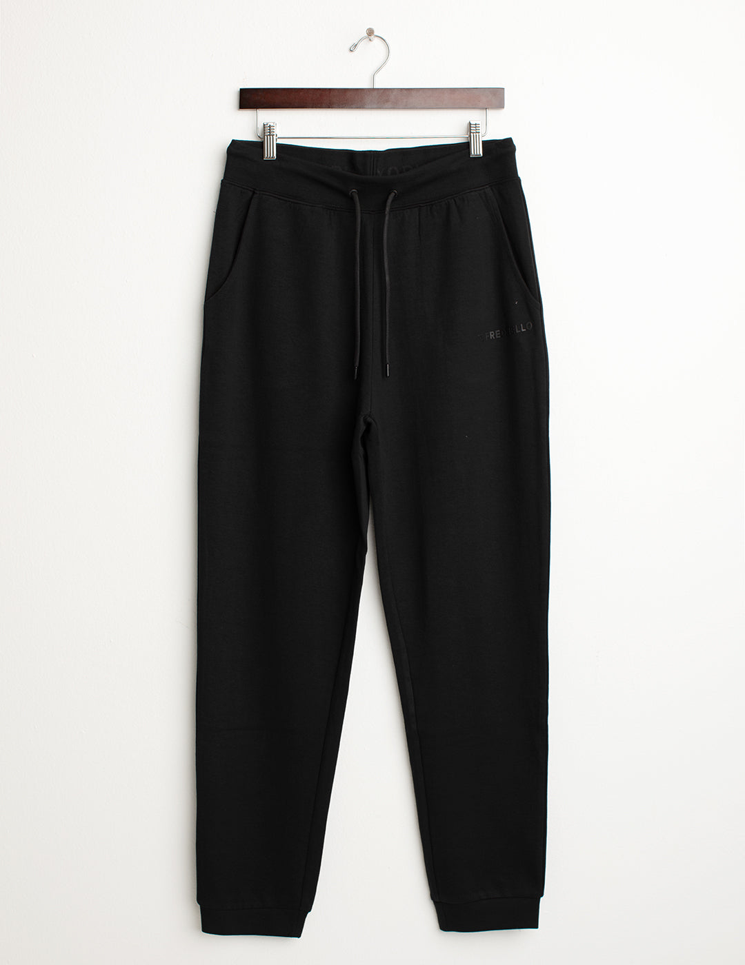 Pantalone in interlock uomo black fm24w05pf cc-a0951 Pantalone in interlock