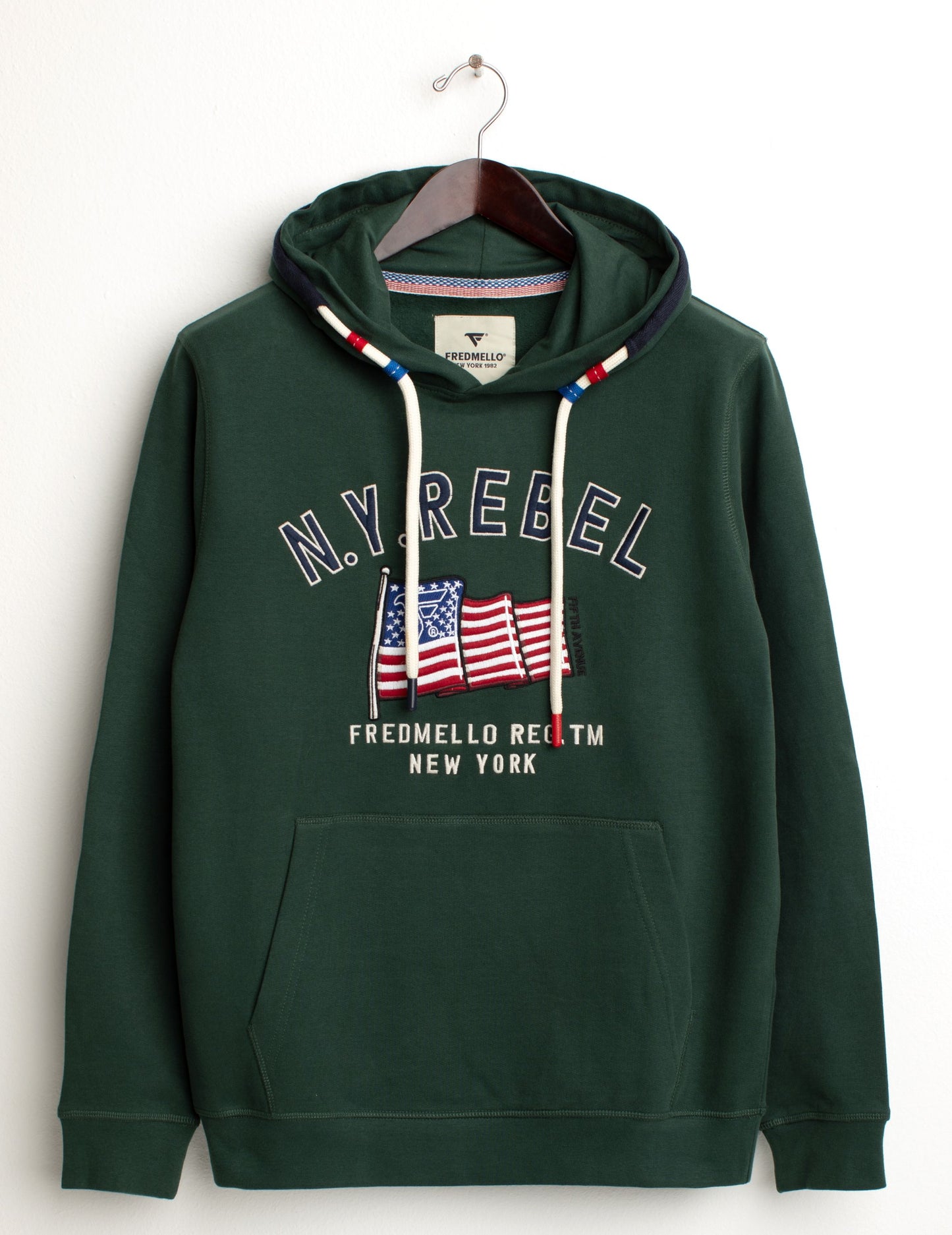 Felpa con cappuccio dallo stile americano uomo forest fm24w20fc cc-a0806 Felpa con cappuccio dallo stile americano