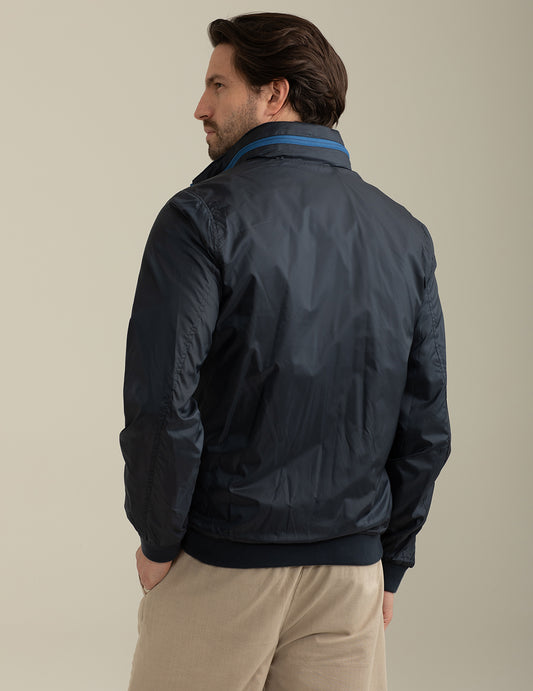 Windproof Jacket in Nylon Ripstop - back - 002