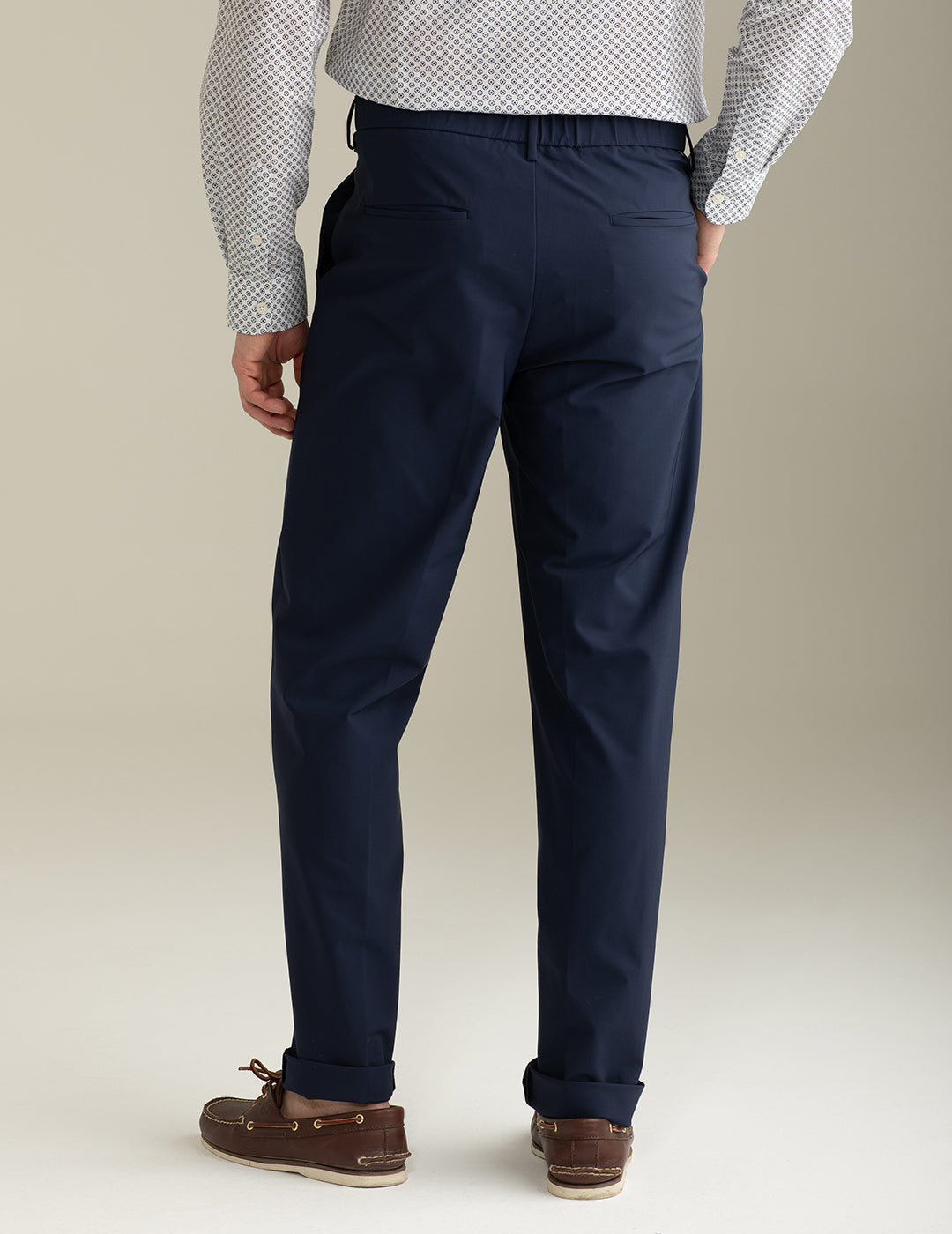 “FREE MOOVING” Woven Chino Trousers man blue fm25s18pu cc-a0601 “FREE MOOVING” Woven Chino Trousers