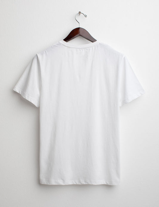 Jersey Short Sleeve Crew Neck T-shirt - back - 002