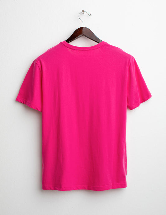 Jersey Short Sleeve Crew Neck T-shirt - back - 002