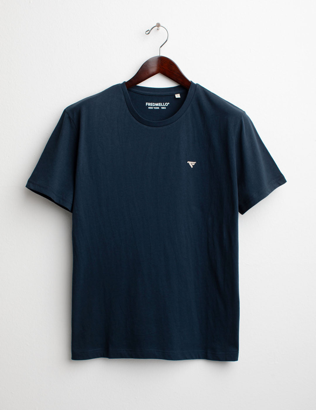 Jersey Short Sleeve Crew Neck T-shirt man blue fm25s01tg cc-a0601 Jersey Short Sleeve Crew Neck T-shirt