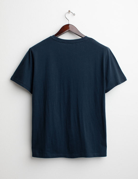 Jersey Short Sleeve Crew Neck T-shirt - back - 002