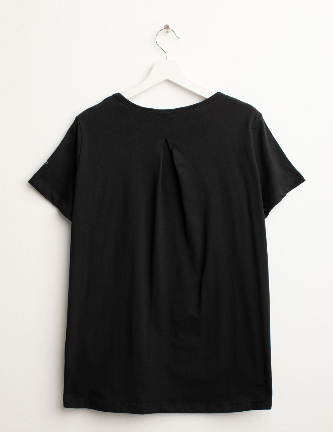 T-shirt Girocollo a Manica Corta donna black fw25s09tg cc-a0951 T-shirt Girocollo a Manica Corta