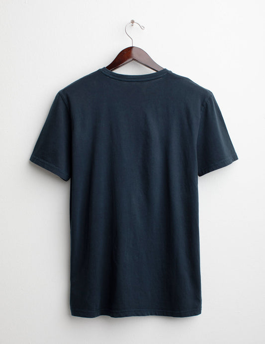 Short Sleeve Crew Neck T-shirt - back - 002