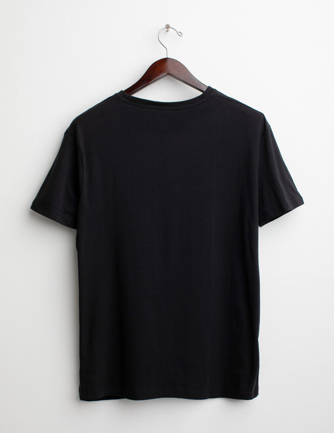 Short Sleeve Crew-Neck T-shirt man black fm25s05tg cc-a0951 Short Sleeve Crew-Neck T-shirt
