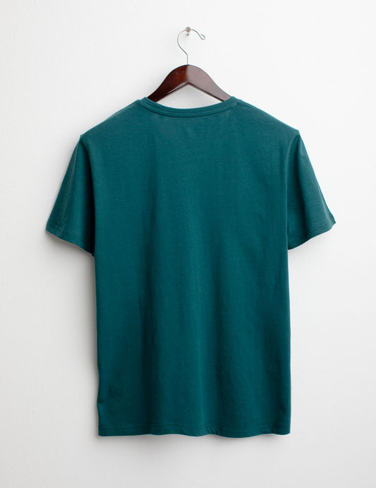 Short Sleeve Crew-Neck T-shirt - back - 002
