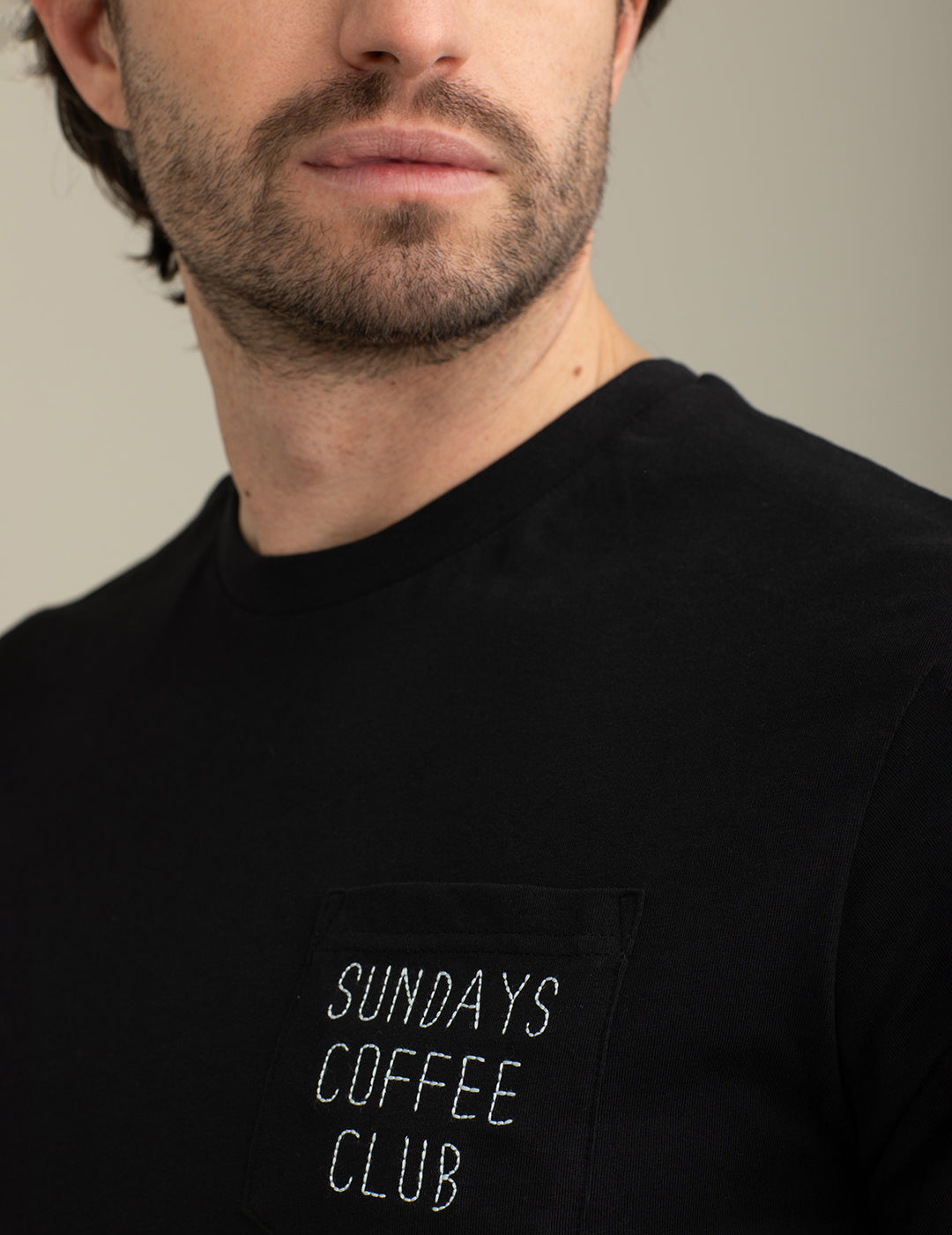 Short Sleeve Crew-Neck T-shirt man black fm25s21tg cc-a0951 Short Sleeve Crew-Neck T-shirt