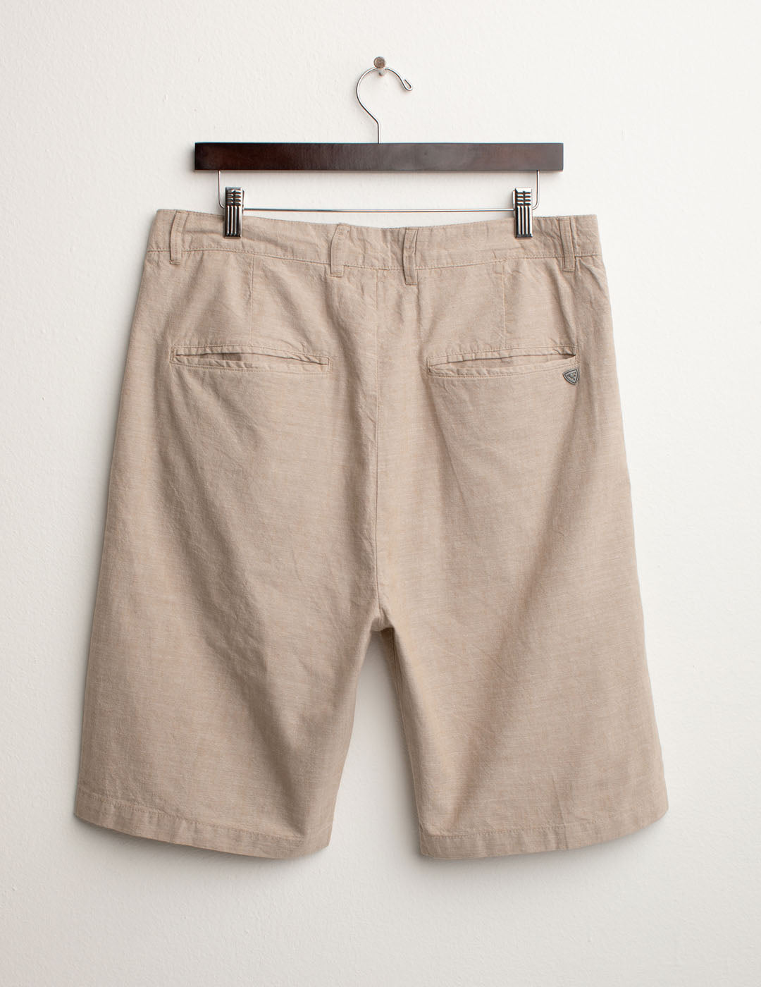 Bermuda Chino in Canvas Tintofilo Fiammato uomo sand fm25s12et cc-a0110 Bermuda Chino in Canvas Tintofilo Fiammato