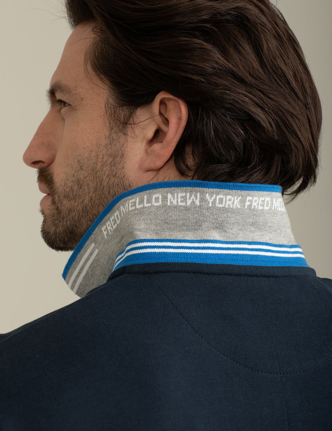 Polo a Manica Corta in Piquet uomo blue fm25s06qu cc-a0601 Polo a Manica Corta in Piquet