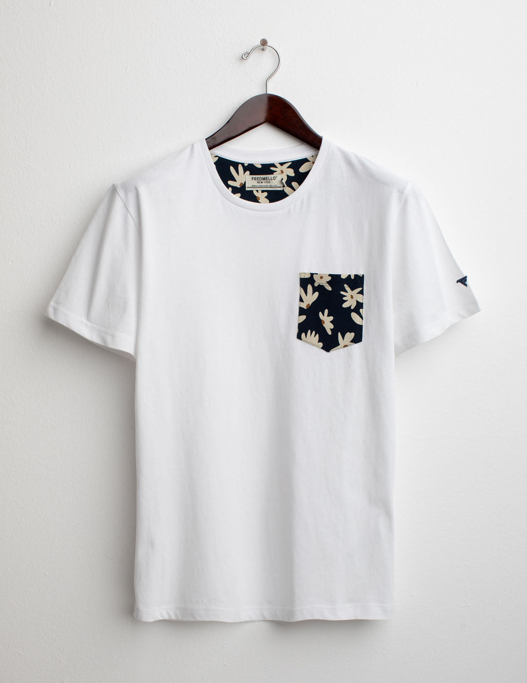 Short Sleeve Crew-Neck T-shirt man white fm25s15tg cc-a0001 Short Sleeve Crew-Neck T-shirt