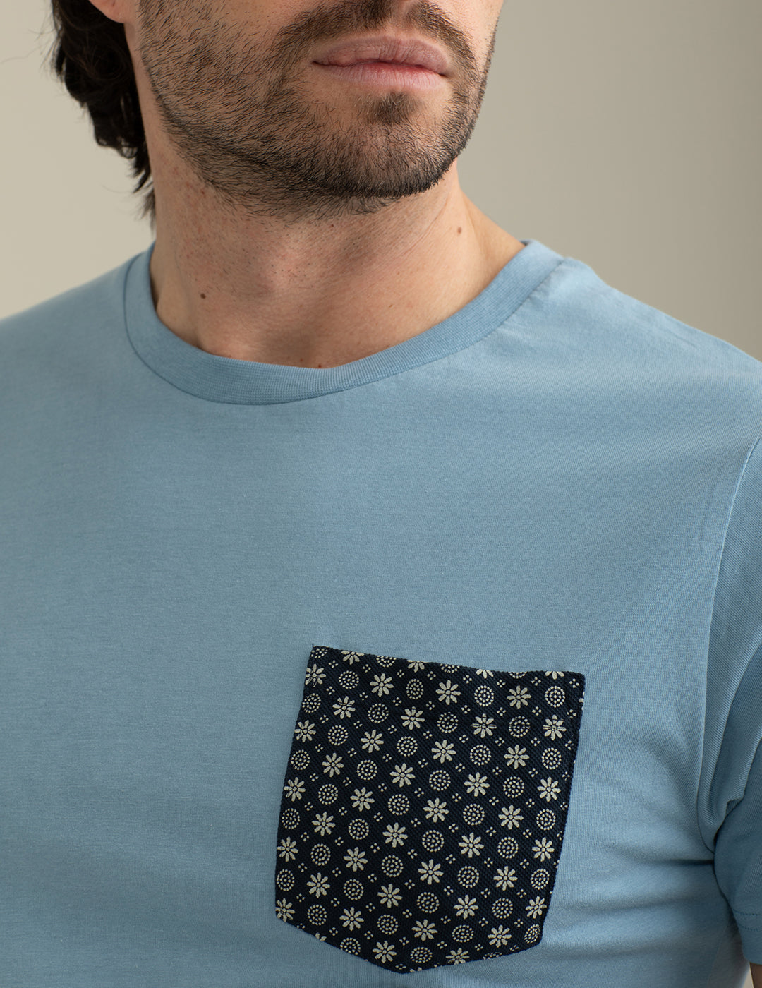 Short Sleeve Crew-Neck T-shirt man light blue fm25s15tg cc-a1001 Short Sleeve Crew-Neck T-shirt