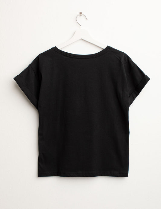 Short Sleeve crew-neck T-shirt - back - 002