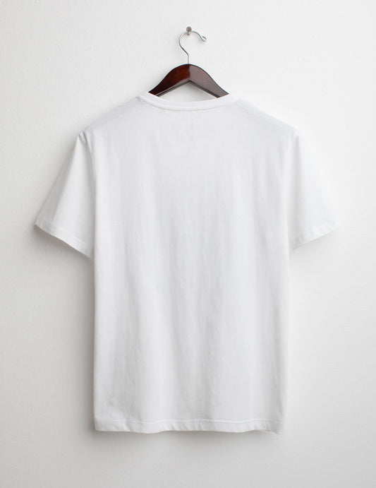 Short Sleeve Crew-Neck T-shirt - back - 002