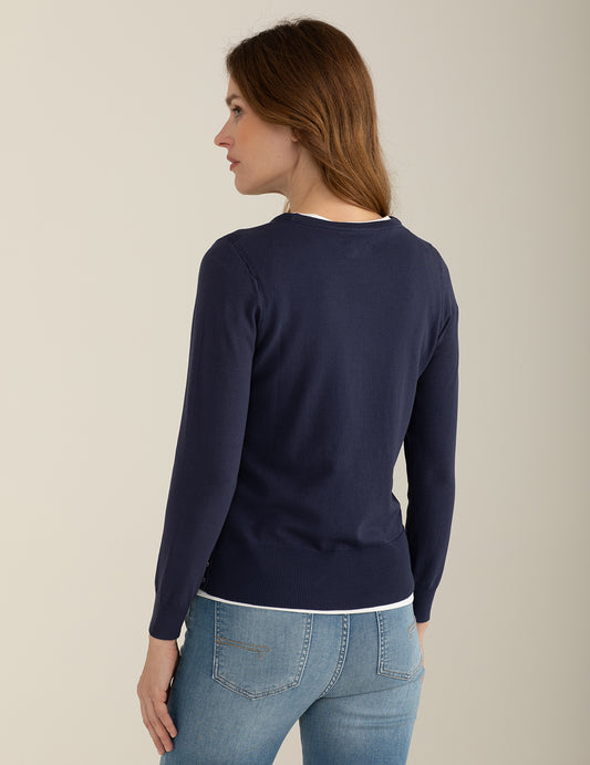 Maglia Girocollo Manica Lunga - back - 002