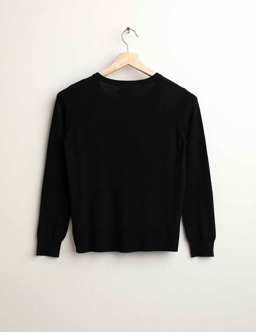 Maglia Girocollo Manica Lunga donna black fw25s01mg cc-a0951 Maglia Girocollo Manica Lunga