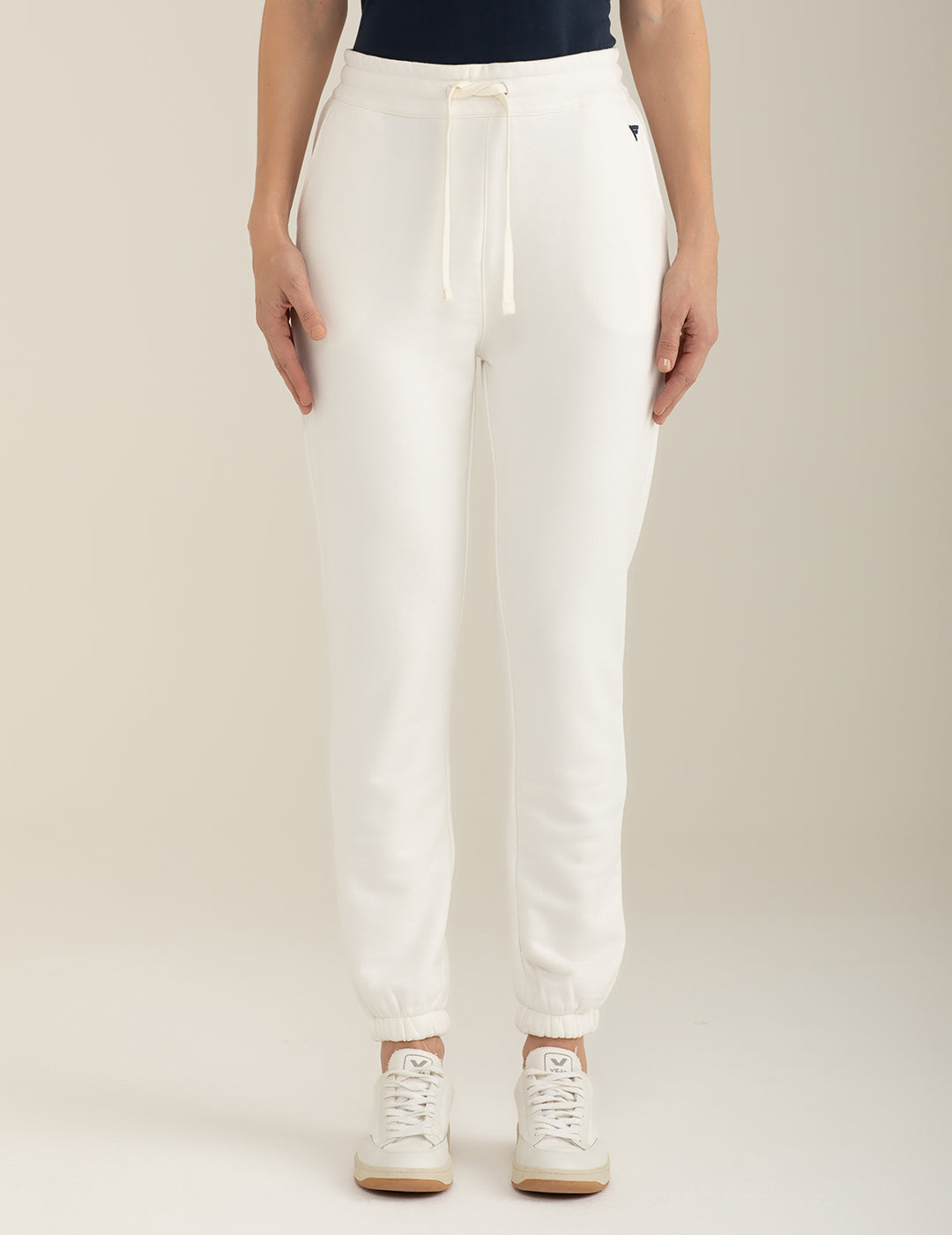 Pantalone in Felpa donna off white fw25s01pf cc-a0002 Pantalone in Felpa