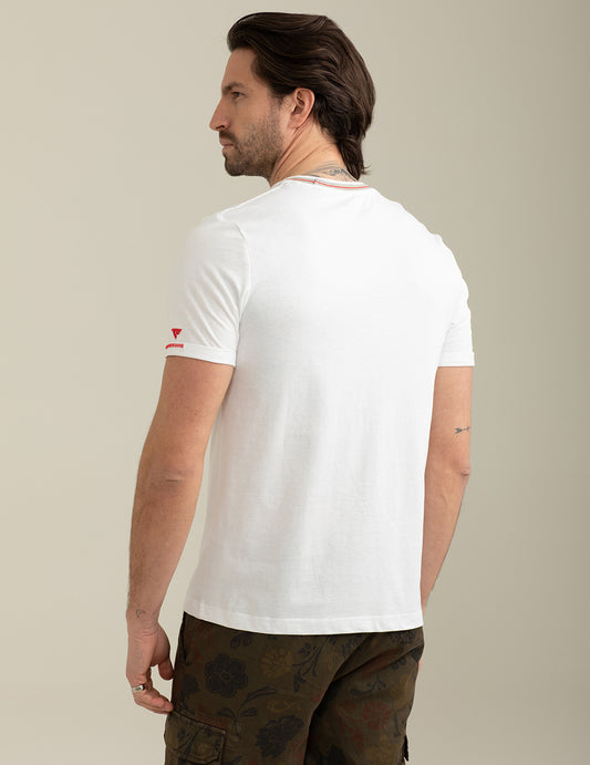 Short Sleeve Crew-Neck T-shirt - back - 002