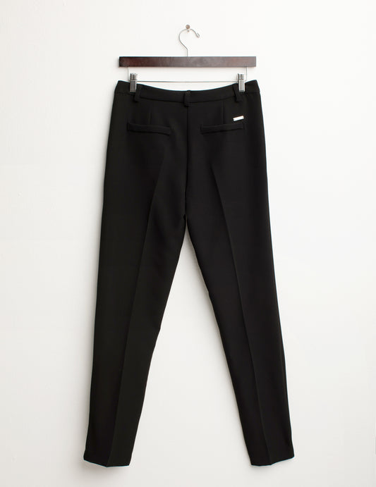 Cigarette Pants in Bi-Stretch Fabric - back - 002