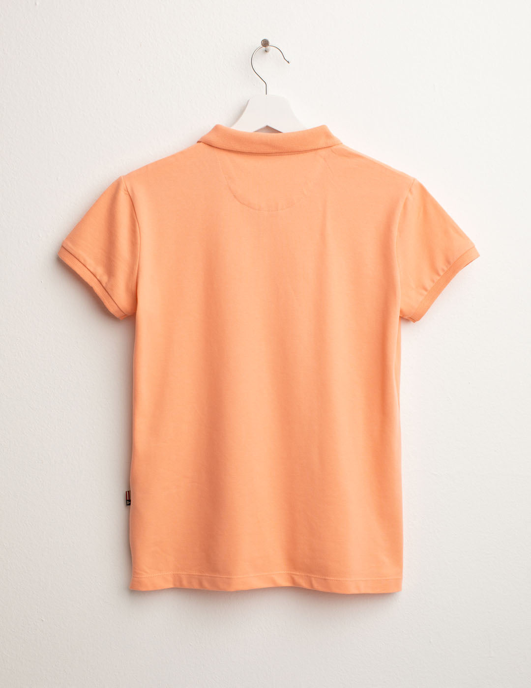 Stretch Piquet Polo woman peach fw25s01qu cc-a0206 Stretch Piquet Polo
