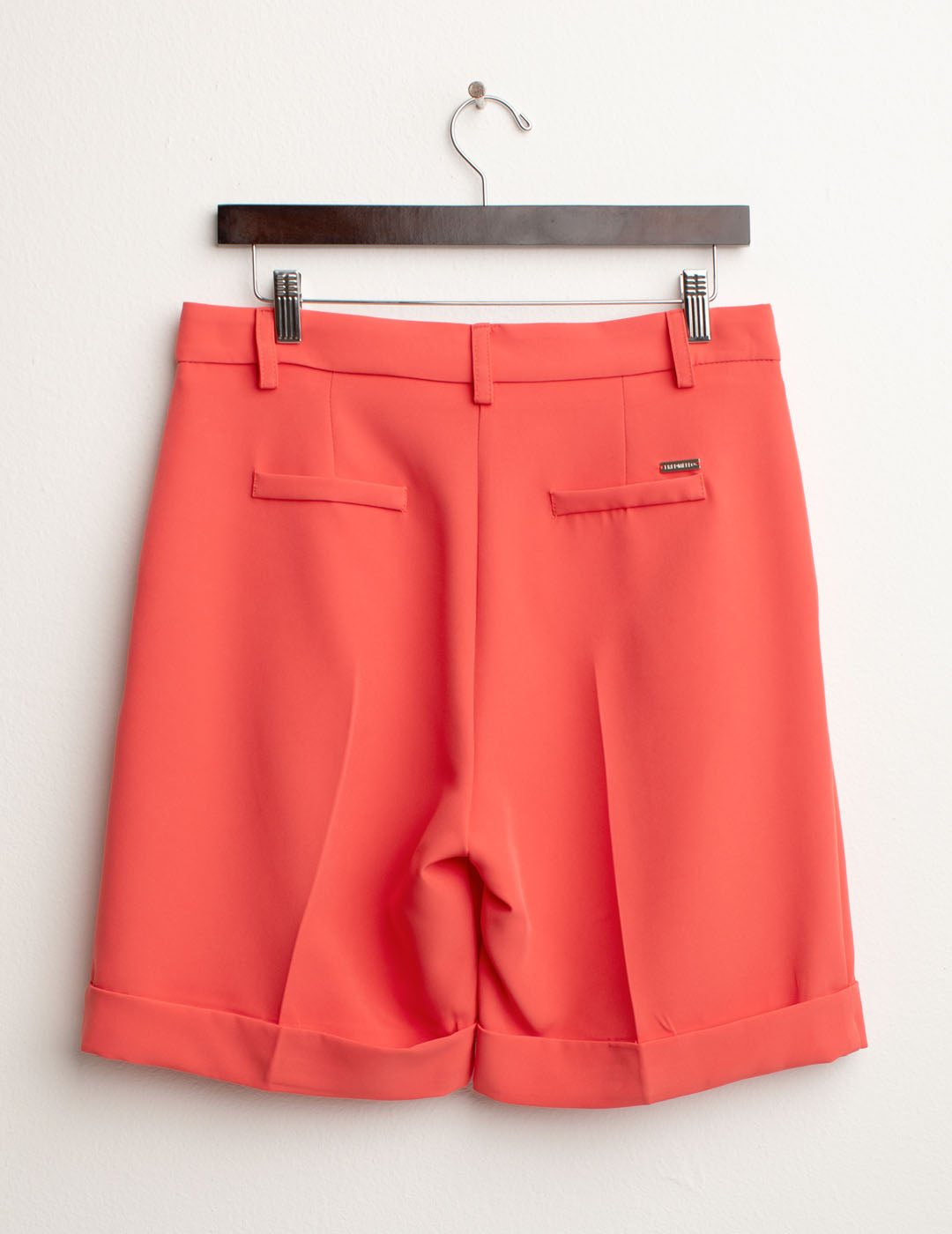 Bermuda in Tessuto Bi-Stretch donna peach fw25s31eu cc-a0206 Bermuda in Tessuto Bi-Stretch