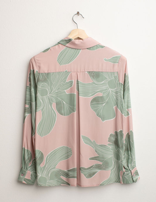 Camicia in Popeline di Viscosa - back - 002