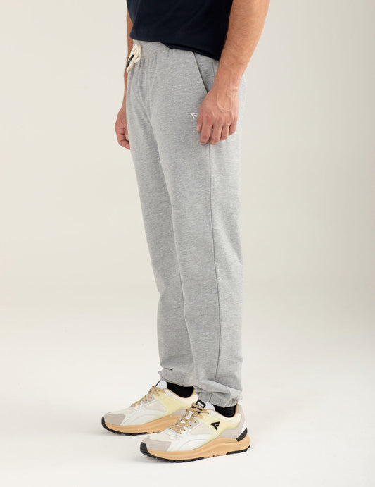 Pantalone in Felpa con Elastico al Fondo - back - 002