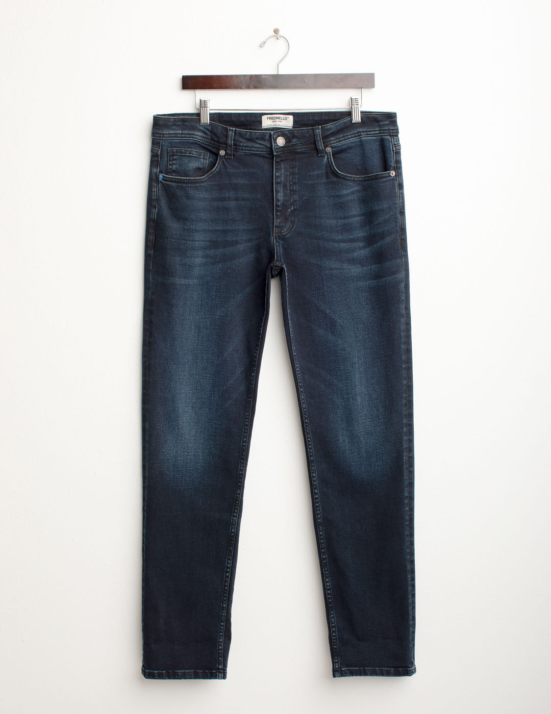 Jeans slim fit “Mr. Bryan” uomo dark blue fm25w20pd cc-a1201 Jeans slim fit “Mr. Bryan”