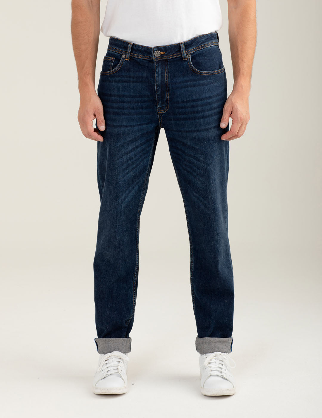 Slim fit Bryan” jeans blue Man FM25W17PD – Fredmello®