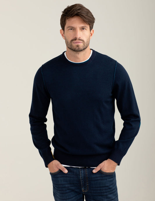 Maglia vanisé uomo blue fm25w32mg cc-a0601