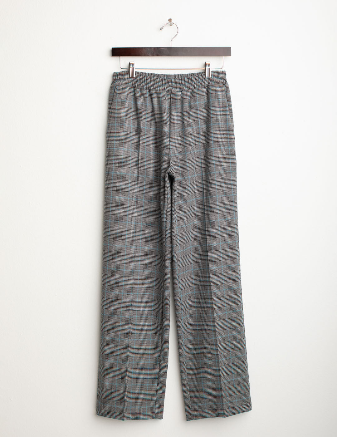 Yarn-dyed jogger trousers woman sky fw25w12pt cc-a0705 Yarn-dyed jogger trousers