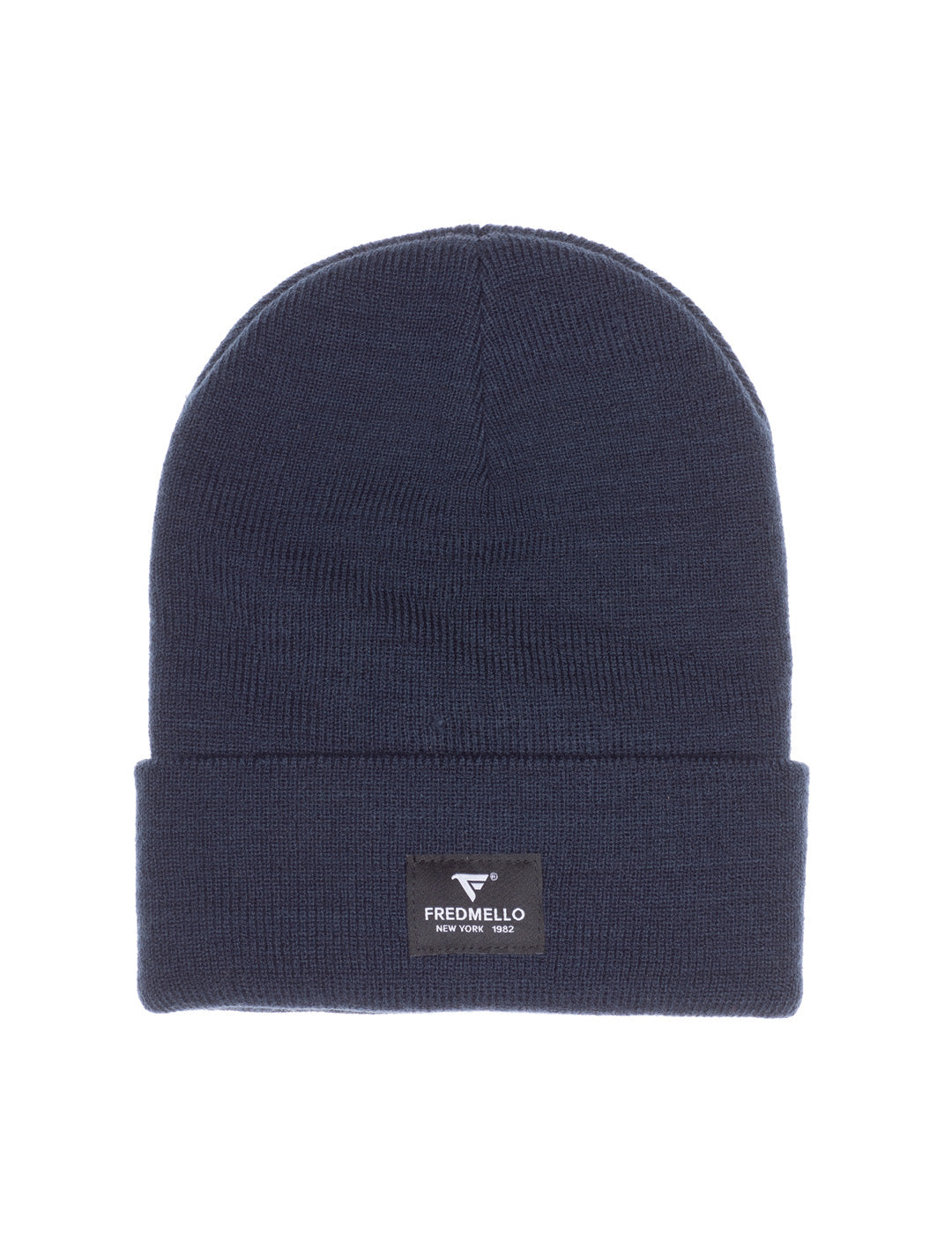 Double-layer knit beanie man blue fmsidney cc-a0601 Double-layer knit beanie
