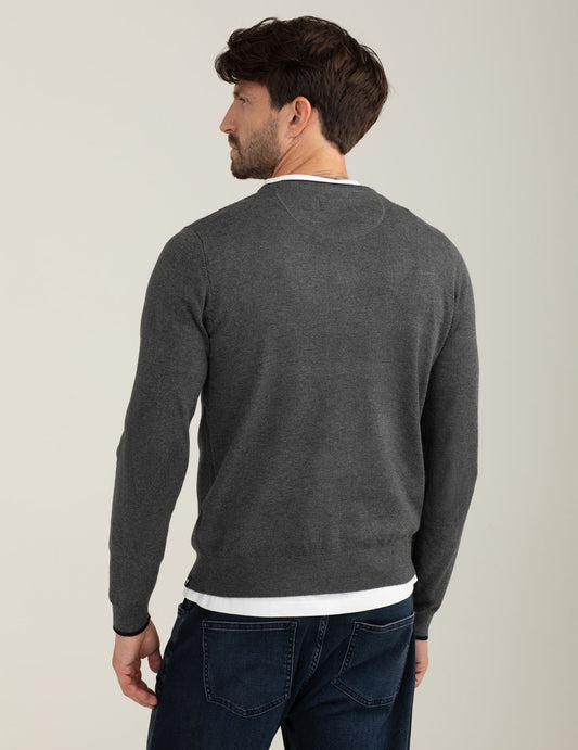 Maglia girocollo - back - 002