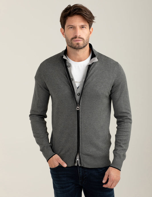 Maglia full zip - back - 002