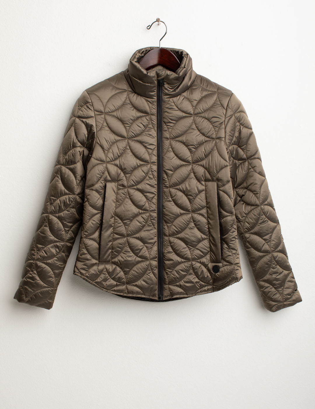 Quilted puffer jacket woman mud fw25w15ku cc-a0107 Quilted puffer jacket