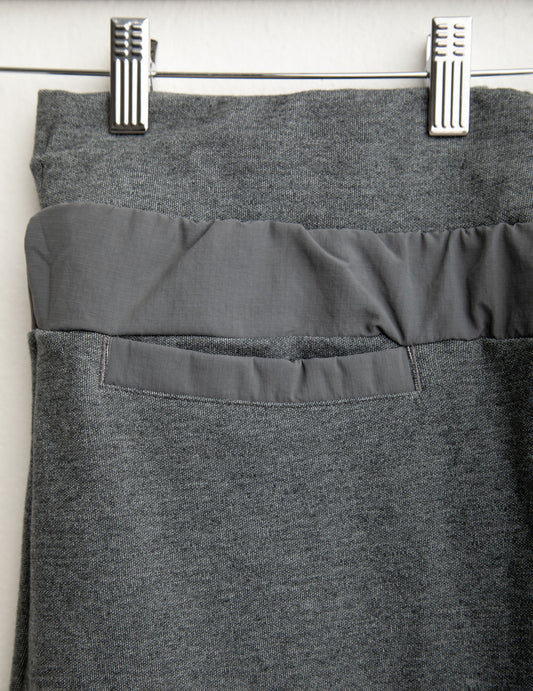 Pantalone in interlock con polsi - back - 002