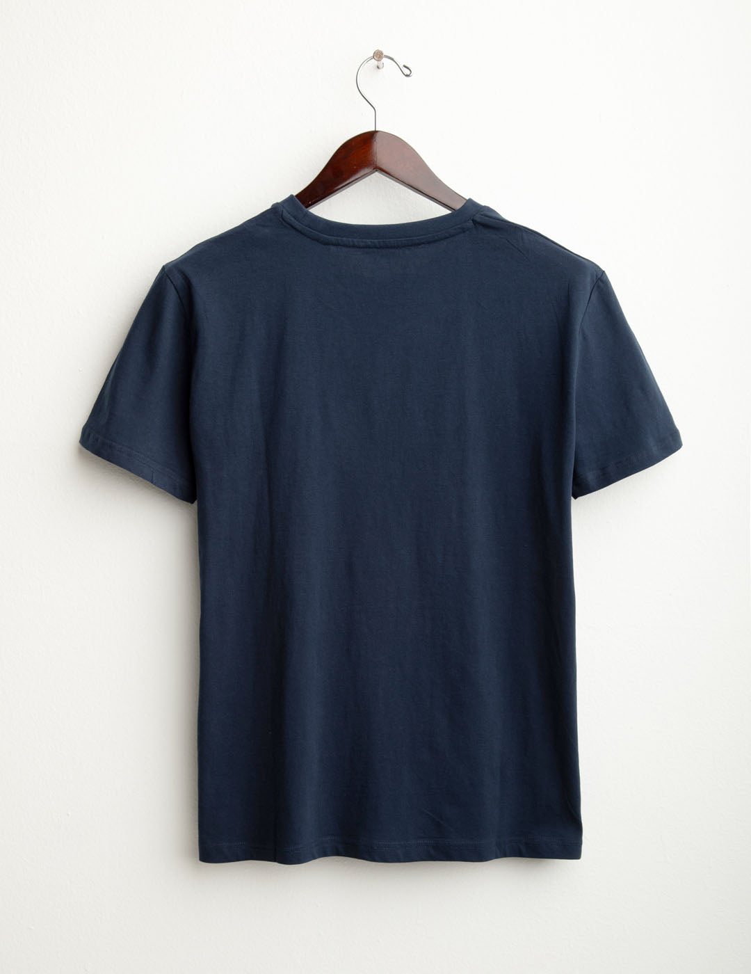 T-shirt with embroidered logo man blue fm25w01tg cc-a0601 T-shirt with embroidered logo