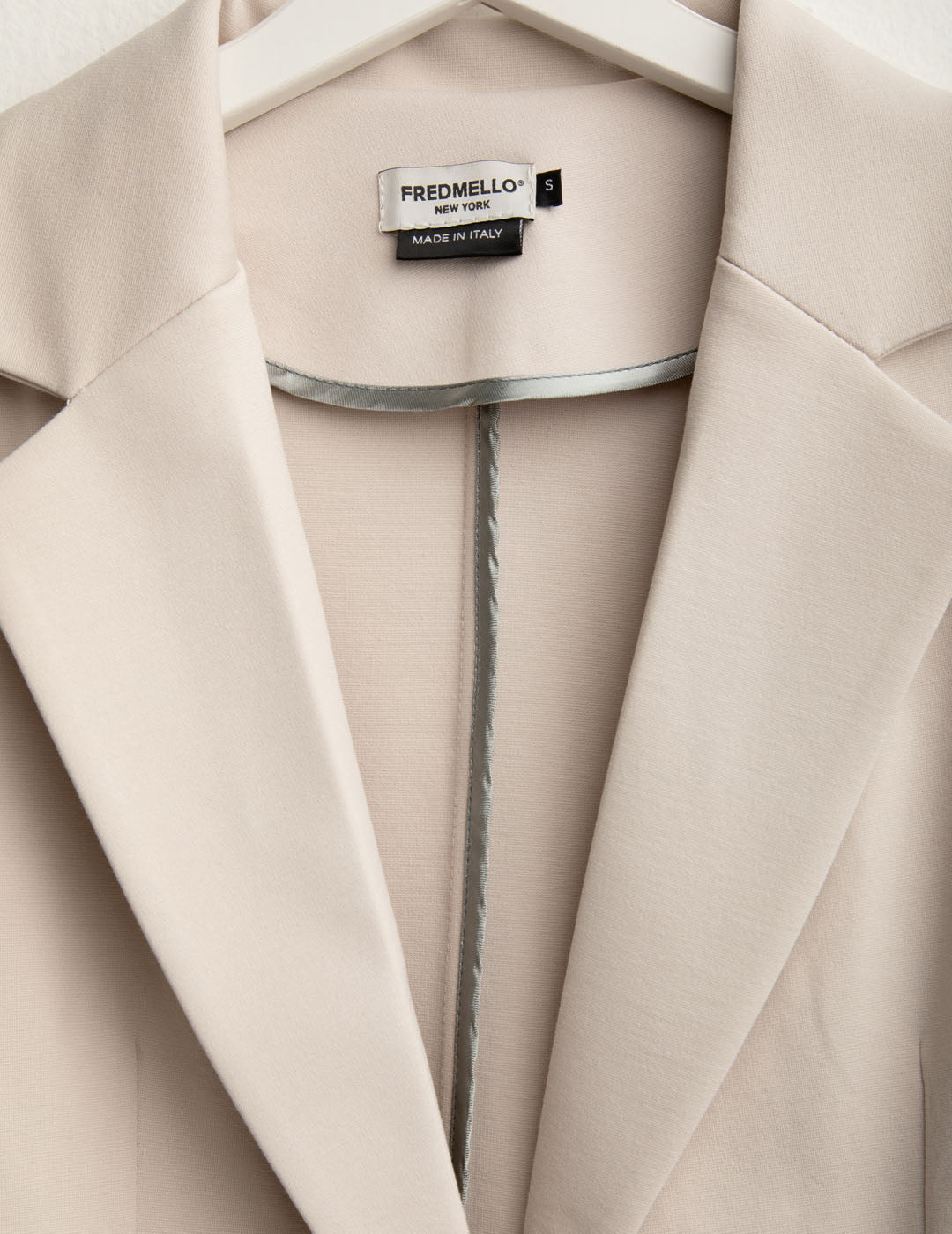 Blazer monopetto donna off white fw25w02bu cc-a0002 Blazer monopetto