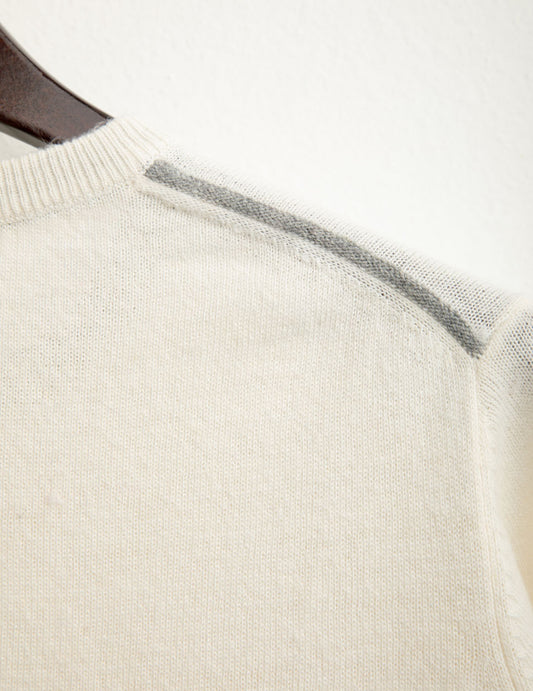 Maglia in lambswool - back - 002