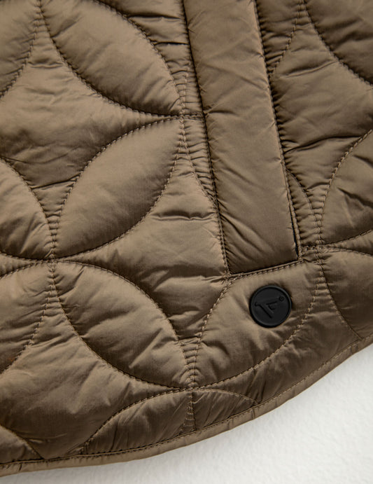 Piumino trapuntato smanicato - back - 002