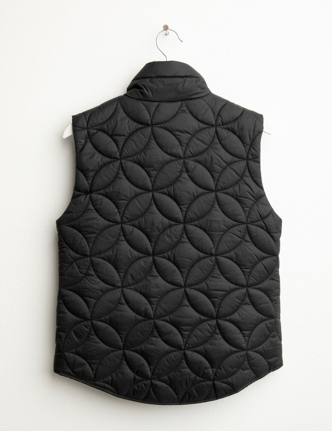 Piumino trapuntato smanicato donna black fw25w16ks cc-a0951 Piumino trapuntato smanicato