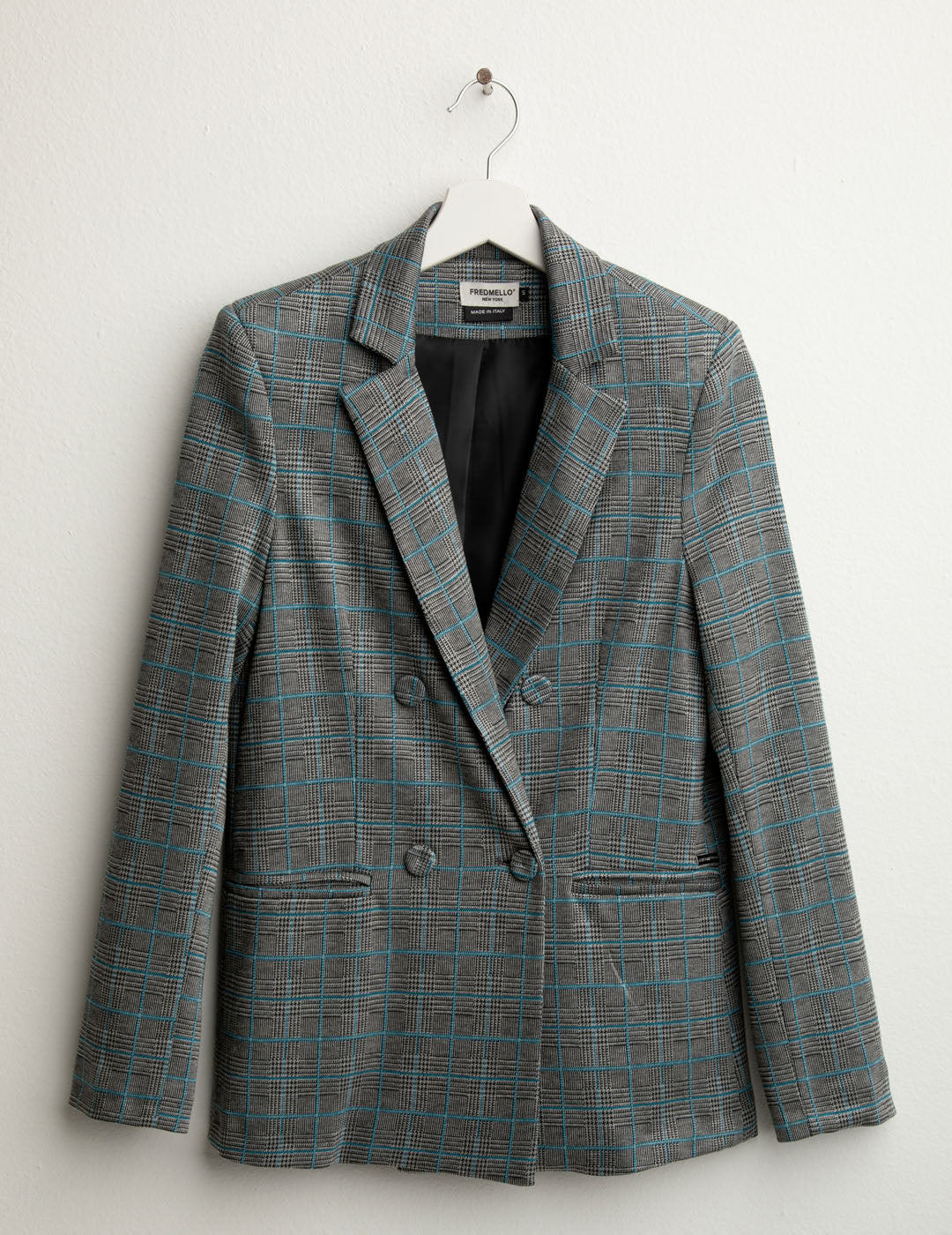 Blazer doppiopetto donna sky fw25w03bt cc-a0705 Blazer doppiopetto
