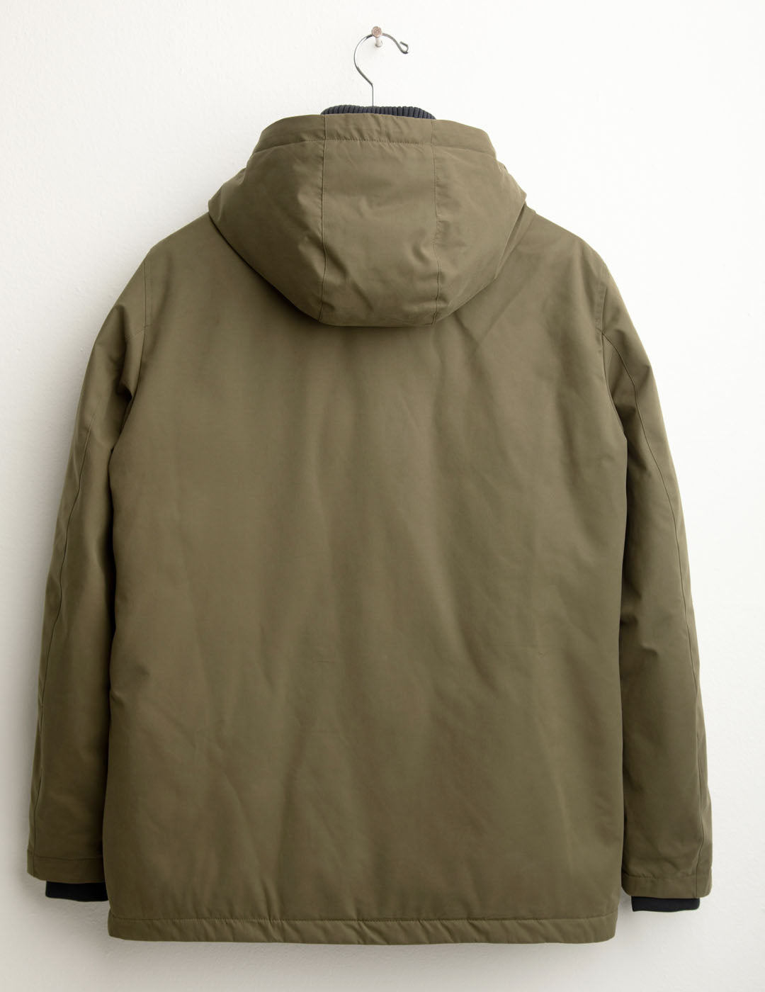 Giubbotto con cappuccio e davantino staccabile uomo army fm25w20ku cc-a0804 Giubbotto con cappuccio e davantino staccabile