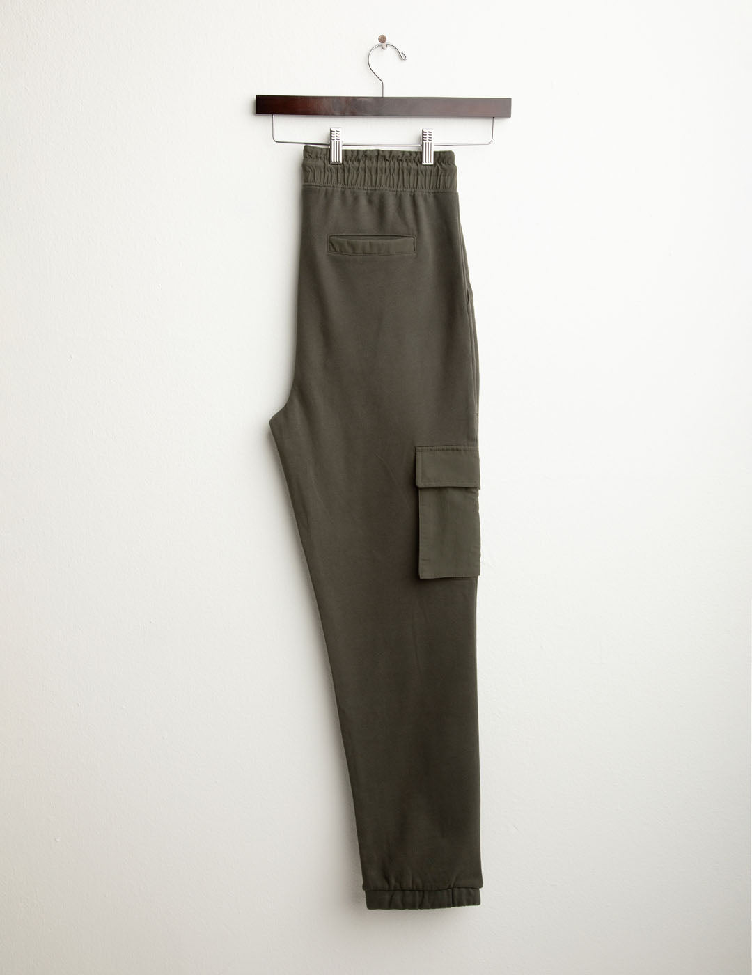 Pantalone tasconato in felpa con dettagli nylon uomo army fm25w05pf cc-a0804 Pantalone tasconato in felpa con dettagli nylon