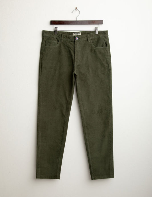 Pantalone chino in velluto a coste uomo clover fm25w12pu cc-a0821