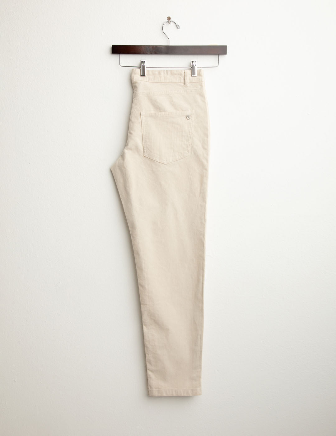 Pantalone chino in velluto a coste uomo ivory fm25w12pu cc-a0910 Pantalone chino in velluto a coste