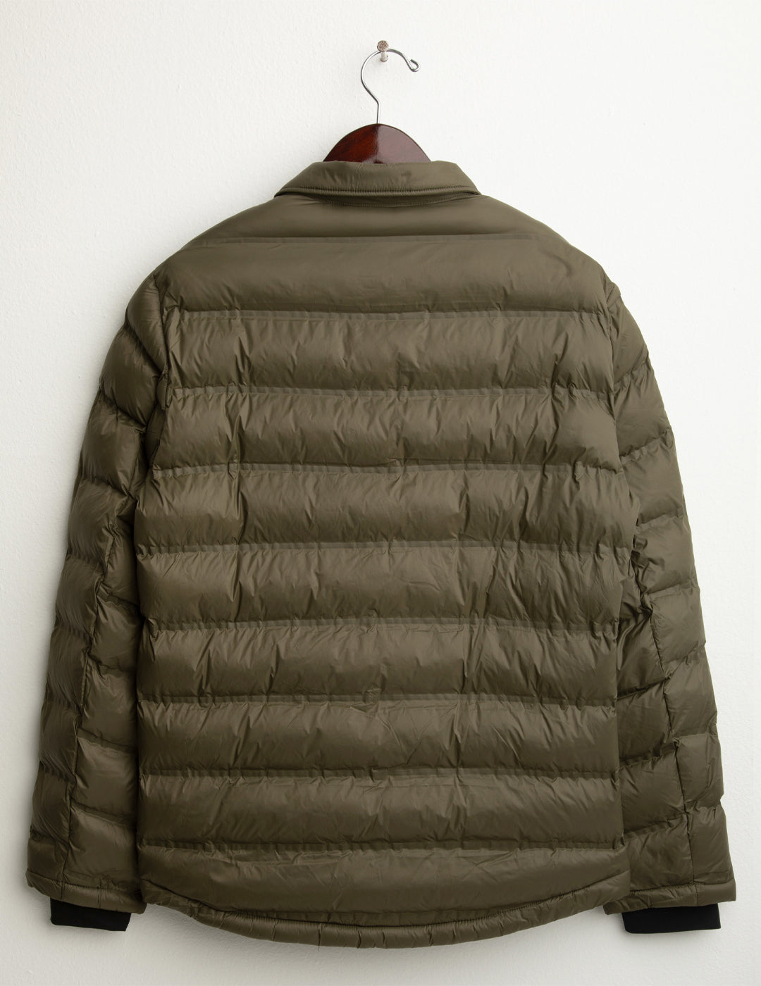 Piumino con collo camicia uomo army fm25w11kd cc-a0804 Piumino con collo camicia