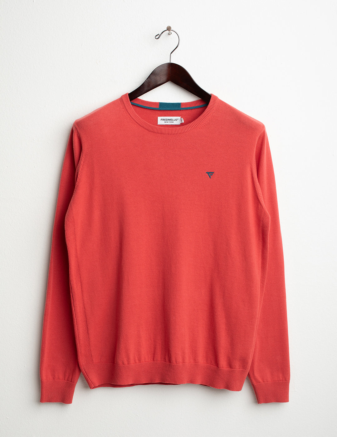 Long-Sleeve Crew Neck Knit man lobster fm26s01mg cc-a0211 Long-Sleeve Crew Neck Knit