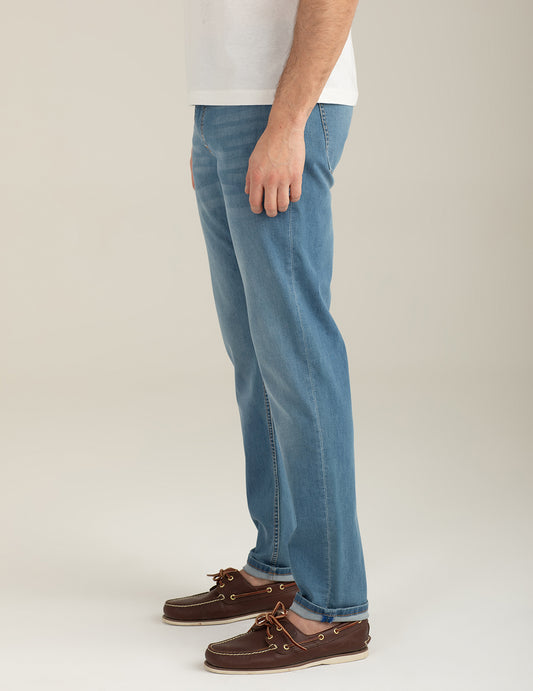 Pantalone in denim - back - 002